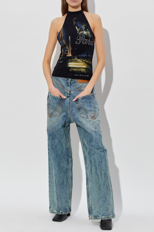 VETEMENTS Top with print