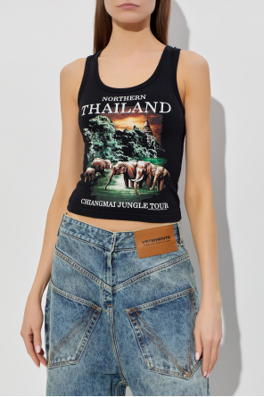 VETEMENTS Top with print