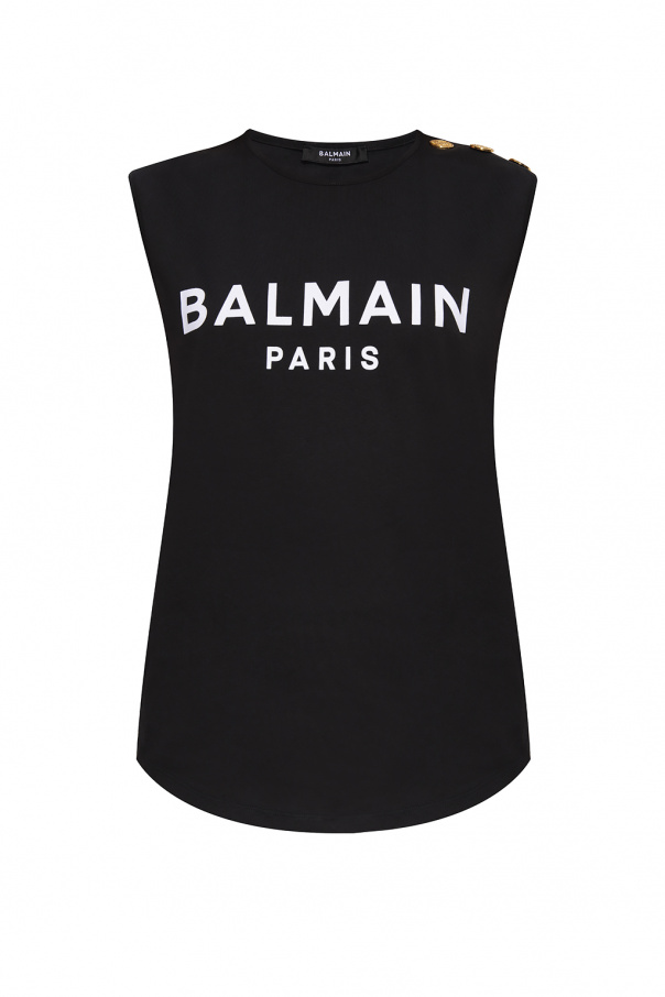 Balmain black B-Runner mesh and nylon sneakers from Balmain