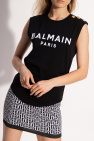 Balmain Sleeveless top with logo