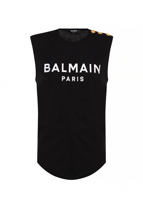 Balmain balmain embossed logo t shirt item