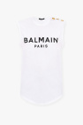 Balmain raised logo T-shirt