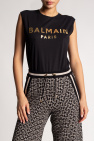 Balmain Balmain patterned merino wool scarf