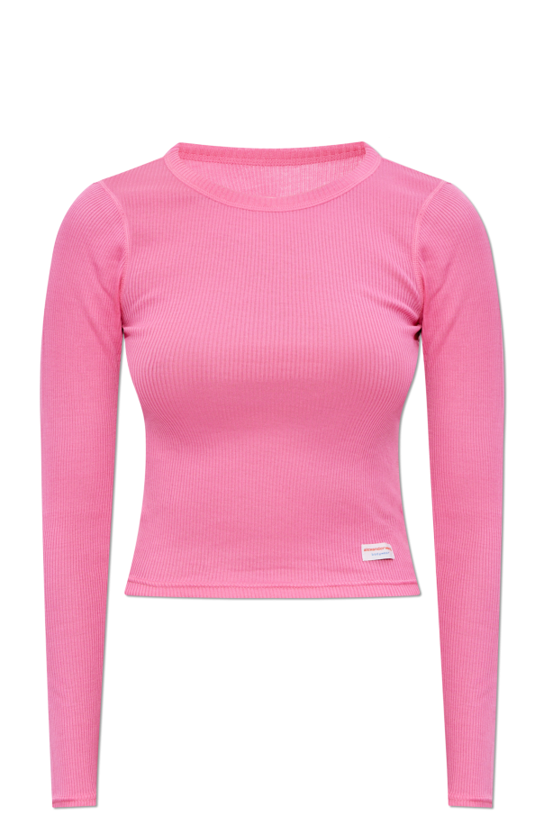 Long-sleeved lingerie top od Alexander Wang