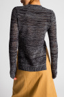 Proenza Schouler Rose Imprint Skirt Openwork sweater