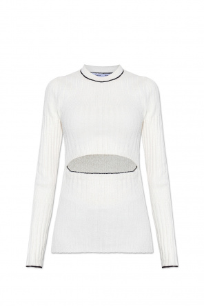 cropped top with logo adidas by STUDIO stella mccartney top black