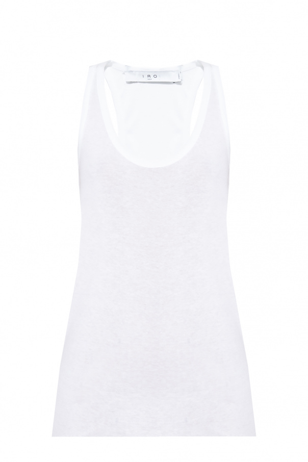 Iro Raw-edge tank top