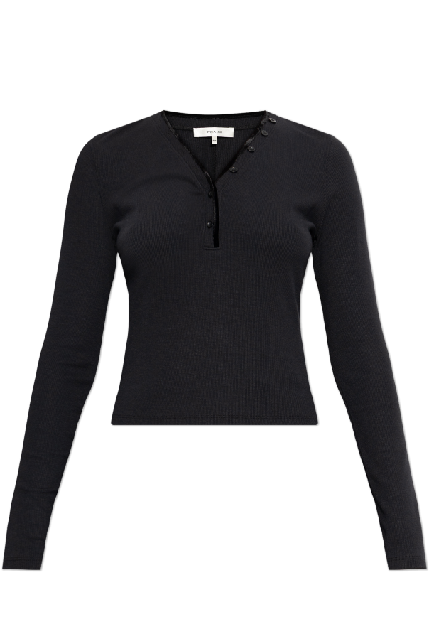 Top with a V-neckline od FRAME