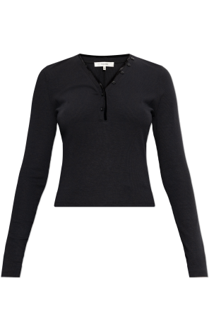 Top mit V-Ausschnitt