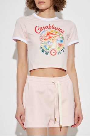 Casablanca T-shirt with logo