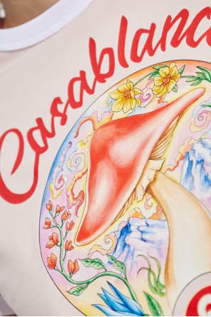 Casablanca T-shirt with logo