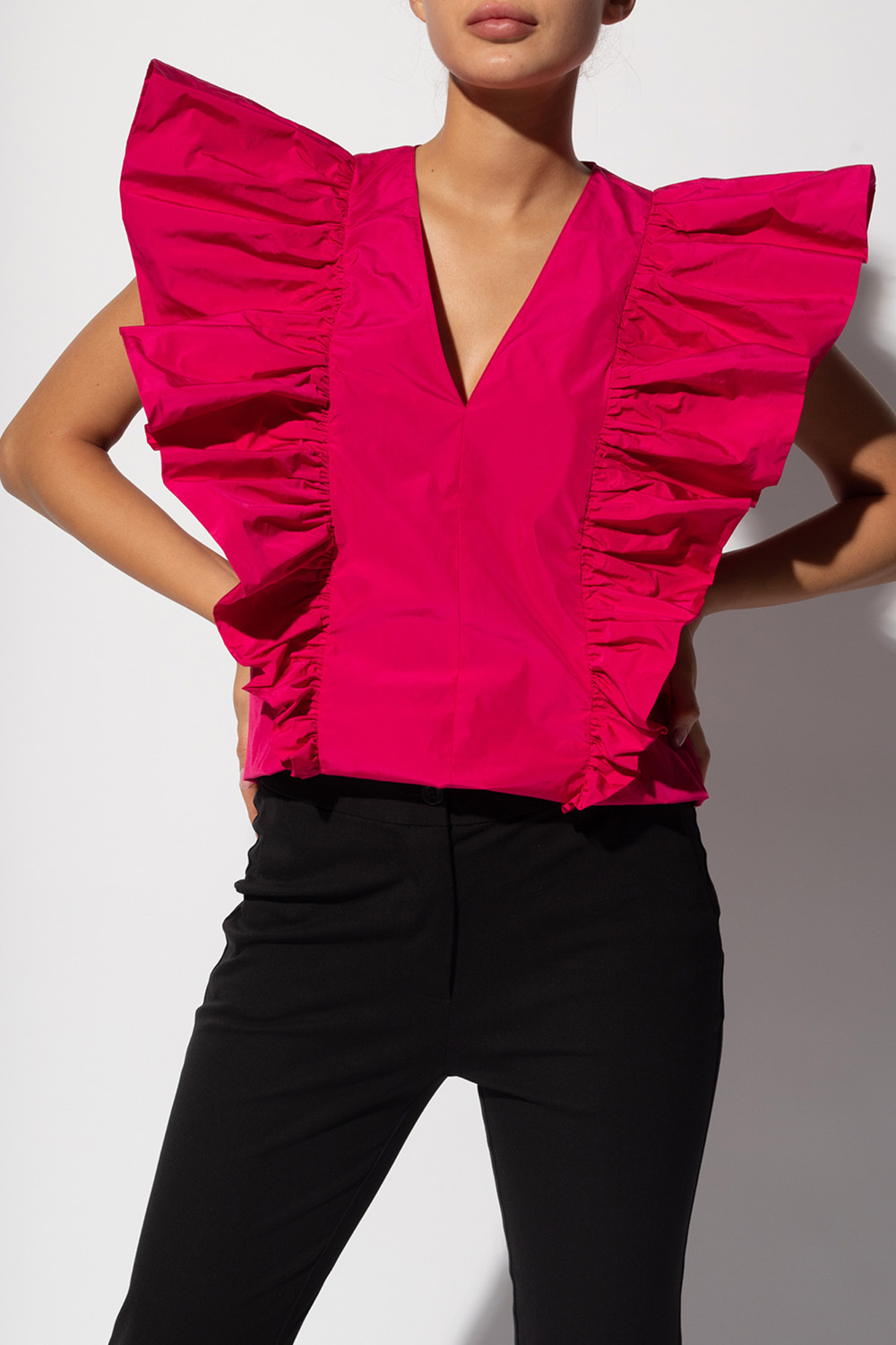 Red Valentino Ruffled top