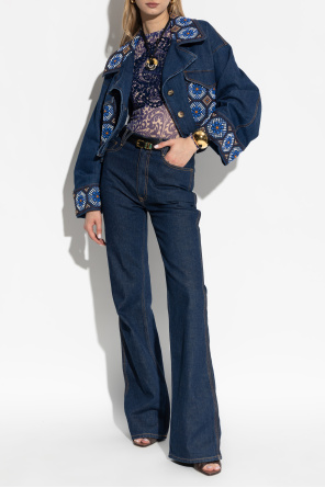 Transparent top od Etro