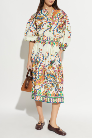 Top with sweetheart neckline od Etro