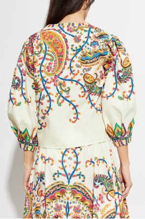 Etro Top com decote em forma de coração