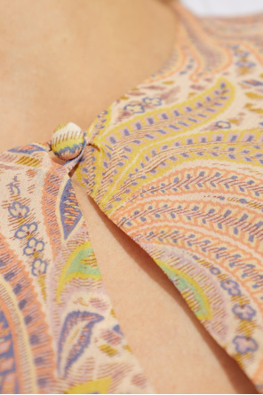 Etro Wzorzysty top o luźnym kroju