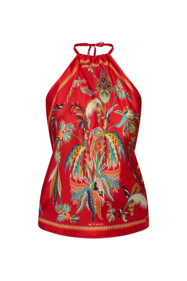 Silk top od Etro