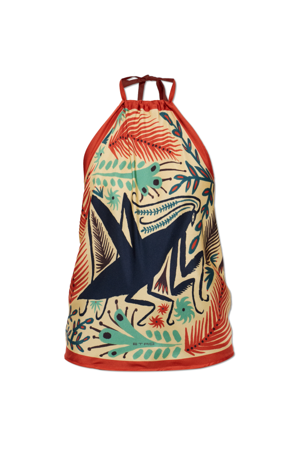 Silk top od Etro