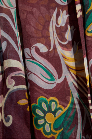 Etro Silk top with print