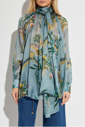 Etro Top de seda