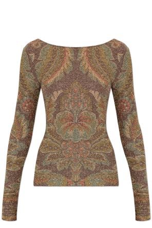 Top con hilo de lurex