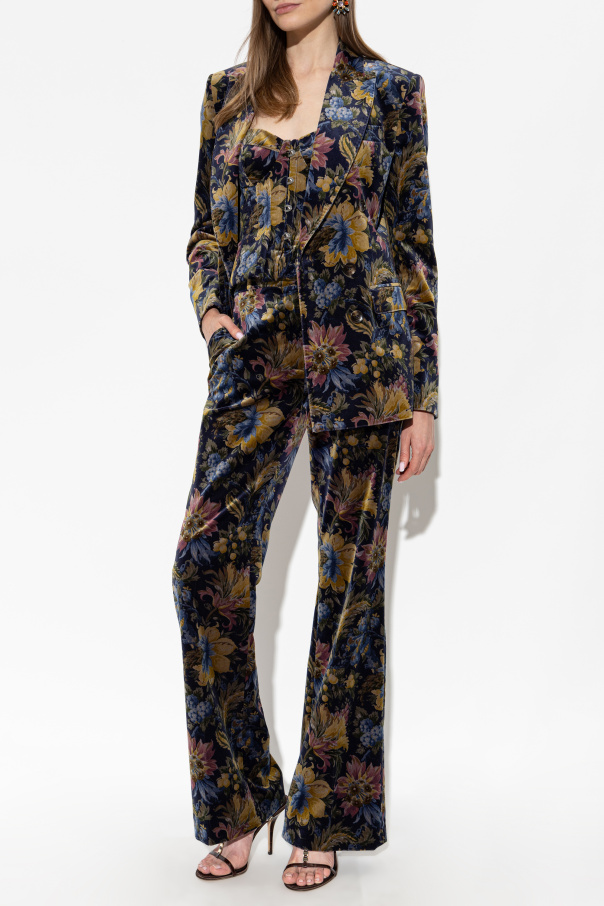 Etro Velour top