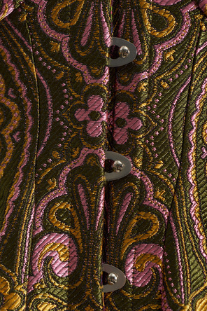 Etro Fitted patterned top