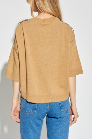 Etro Sweater with Silk Insert