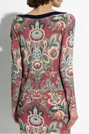 Etro Suéter con motivo floral