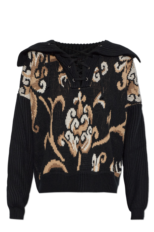 Wool 'oversize' sweater od Etro