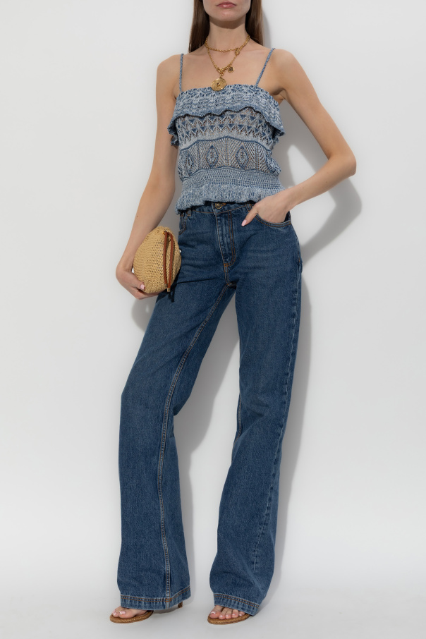 Etro Top de tirantes