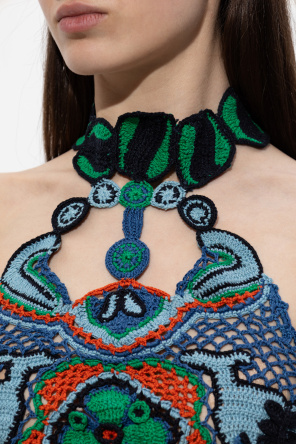 Etro Top de punto decorativo