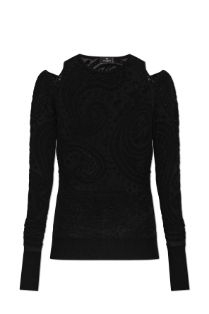 Top with shoulder slit