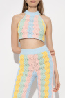 Casablanca Sleeveless crop top