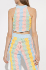 Casablanca Sleeveless crop top