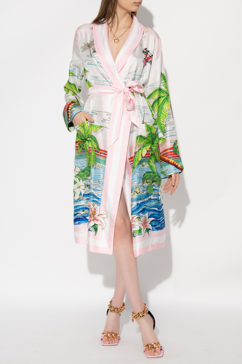 Casablanca Silk kimono