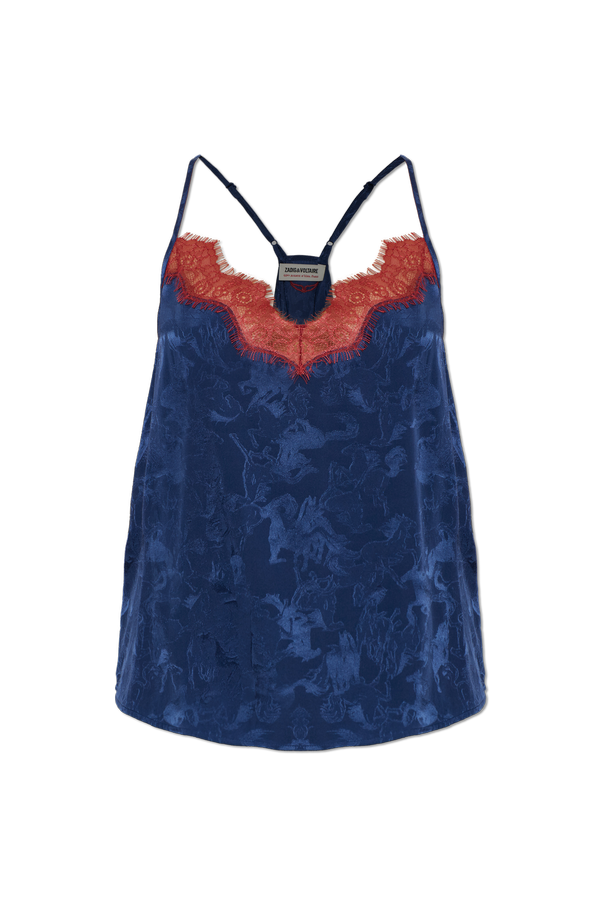 Silk top ‘Cespa’ od Zadig & Voltaire