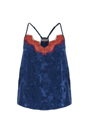 Silk top ‘Cespa’