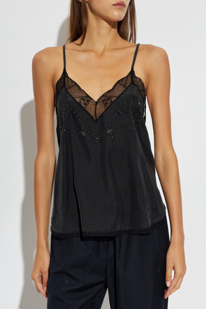 Zadig & Voltaire Silk top ‘Christy’