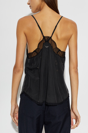 Zadig & Voltaire Silk top ‘Christy’