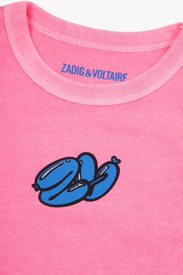 Zadig & Voltaire Kids Printed tank top