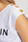 Balmain Printed tank top