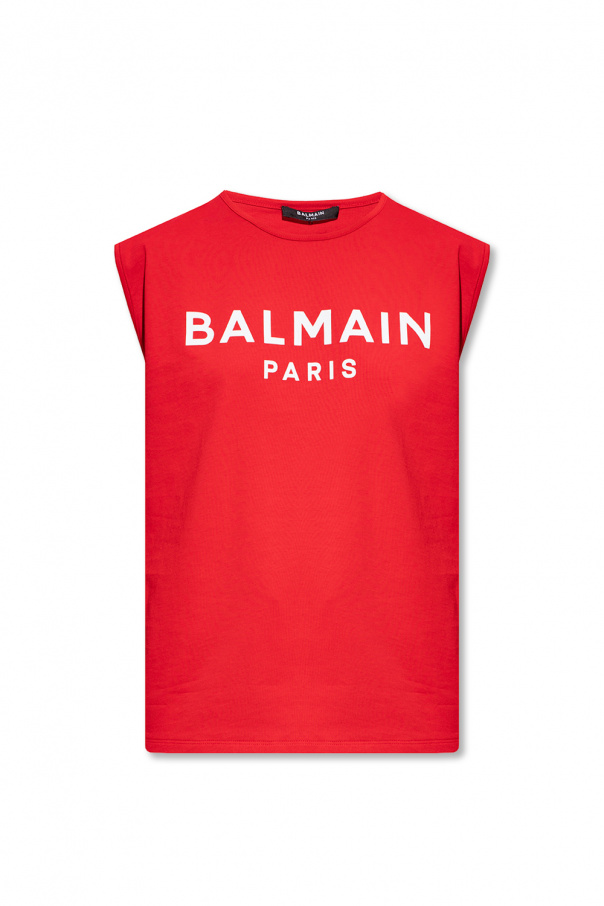 Balmain Balmain monogram-pattern long-sleeve jumper