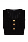 Balmain Embellished tank top