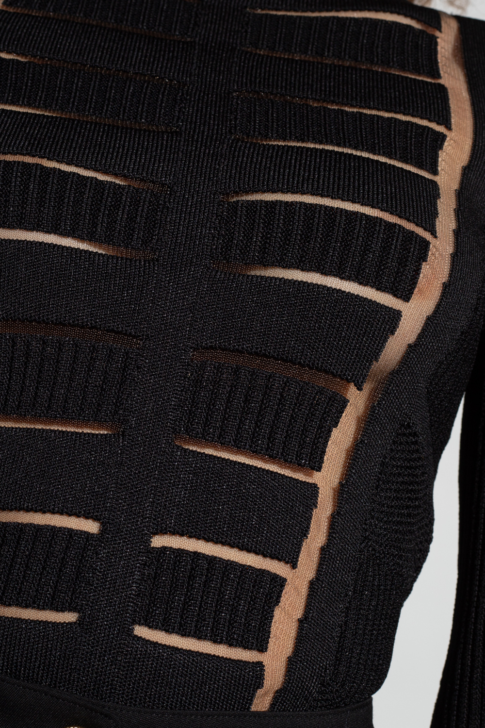 Balmain Top with openwork inserts