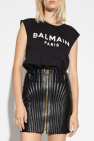 Balmain Sleeveless T-shirt with logo