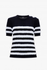 Balmain BLACK Striped sweater
