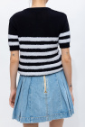 Balmain BLACK Striped sweater