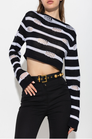 balmain brands Striped sweater