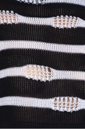 balmain brands Striped sweater